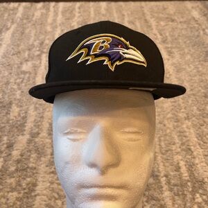 New Era Black Kids Hat Ravens